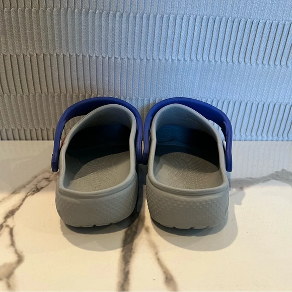 Crocs Kids Size J1 Paw Patrol Shoes Slip On Clogs Chase Marshall Grey - Picture 5 of 8